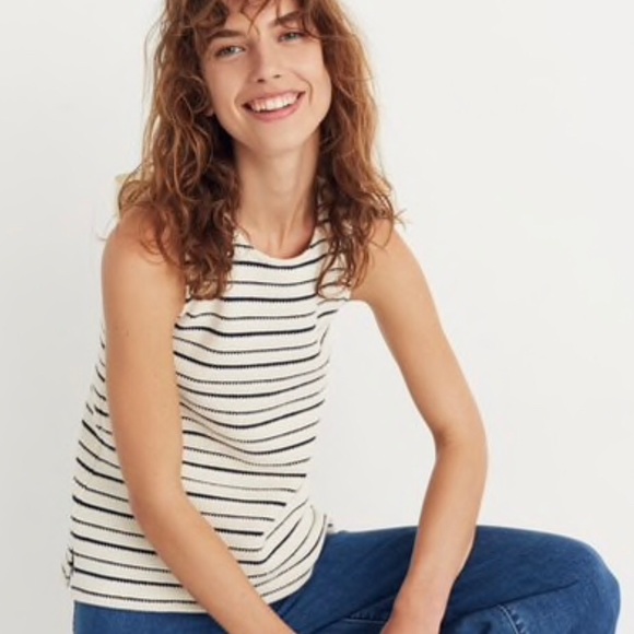 Madewell Camille Shirt, Bleached Linen - Picture 2 of 8